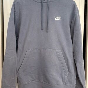 Nike Men's Slate Blue Hoodie